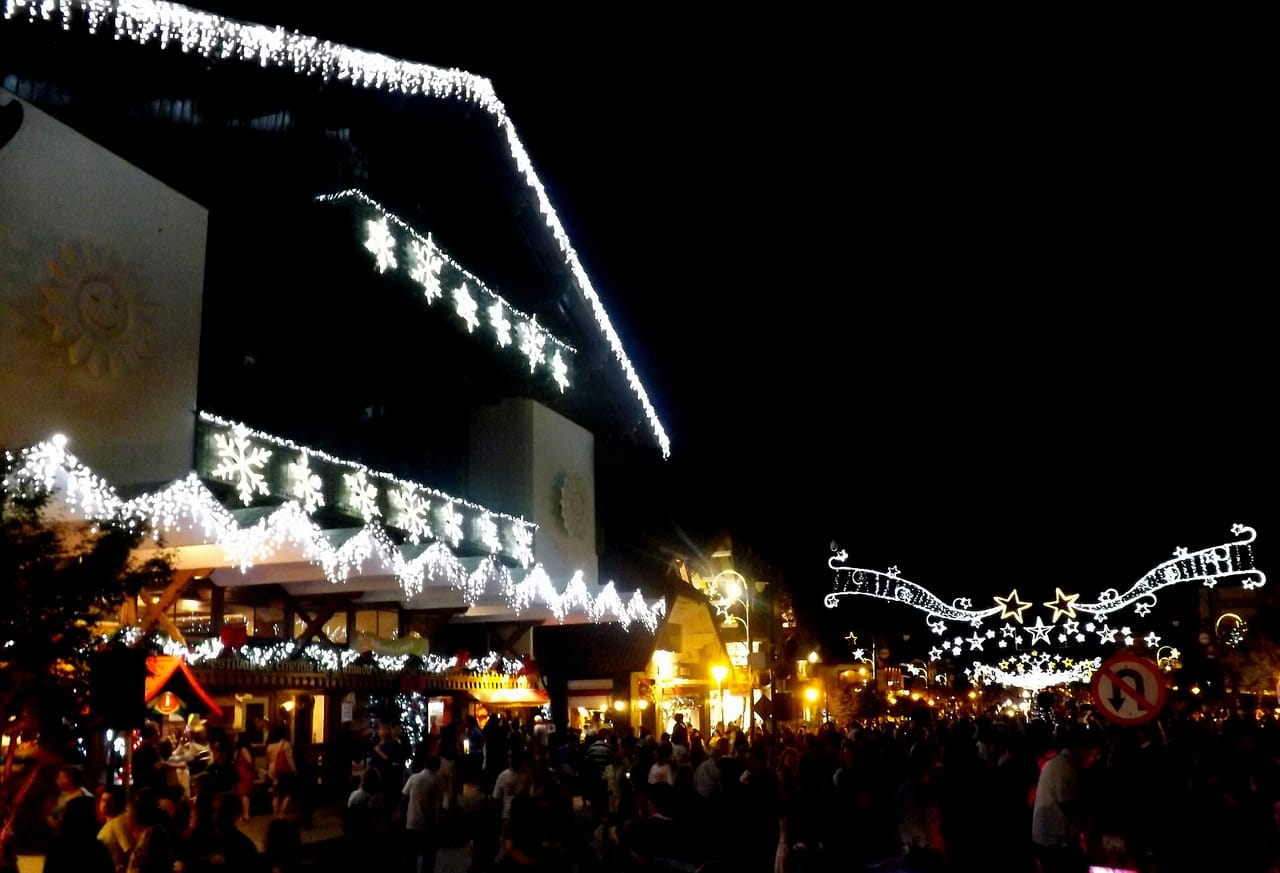 Iluminação de Natal em Gramado