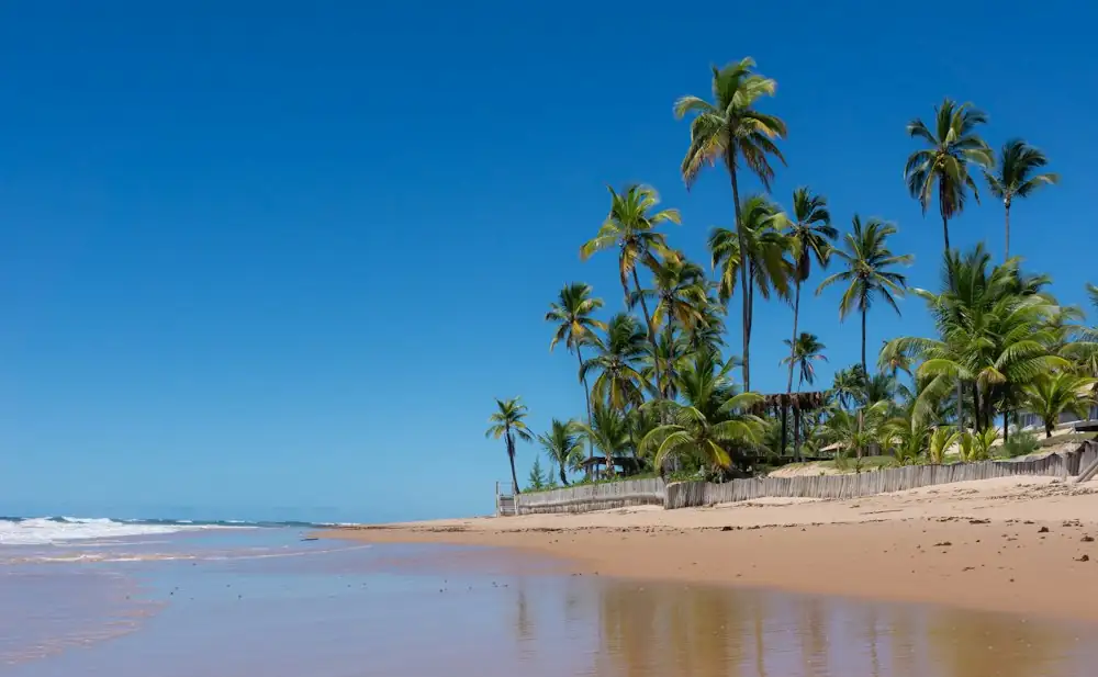 Praia no Sul da Bahia